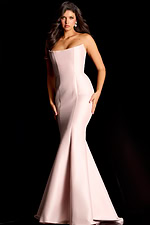 simple mermaid evening dress 49307