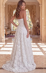 elegant evening gown with shimmering sequins and sleek bodycon silhouette