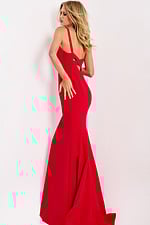 red mermaid gown 49861