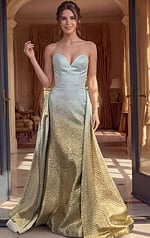 Elegant sweetheart ball gown 49903