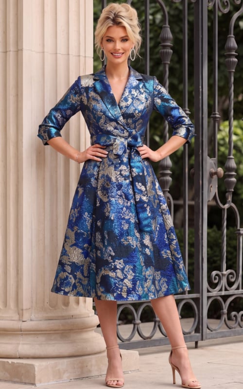 floral print v neckline short dress