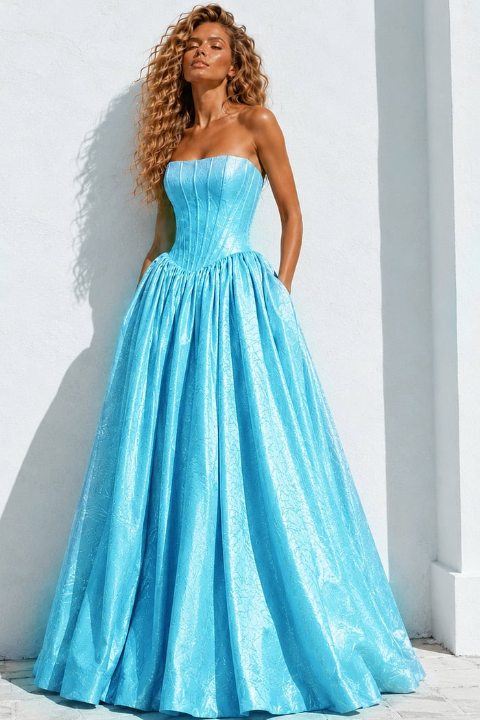 Jovani style 51685 in blue