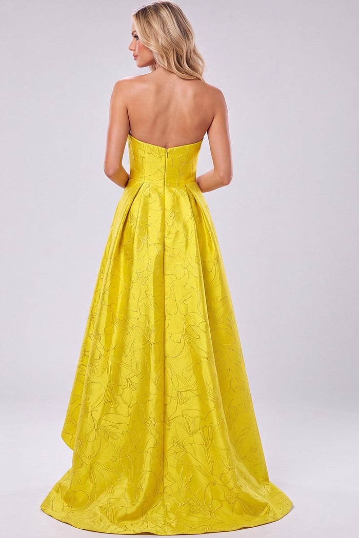 Jovani style 51693 in yellow