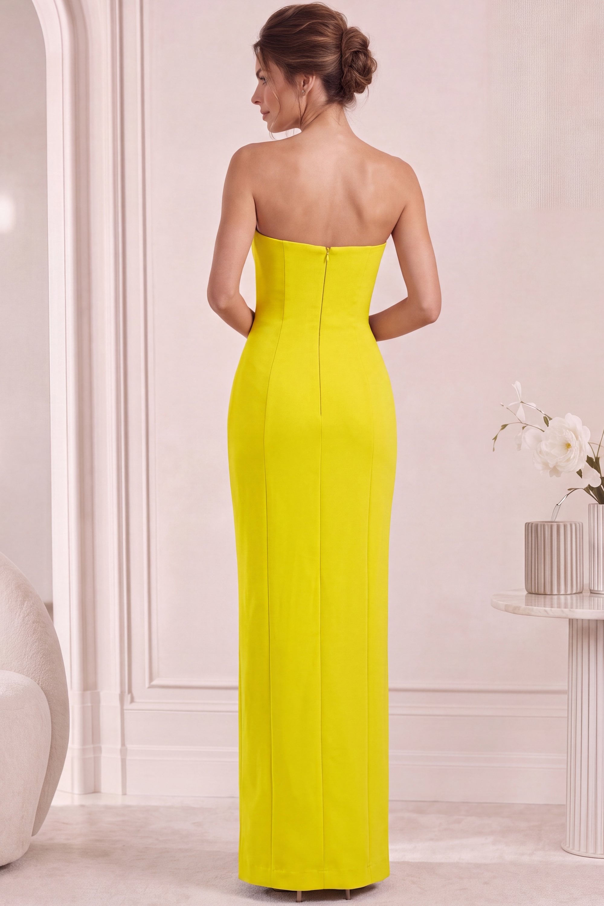 Jovani style 51704 in citrus