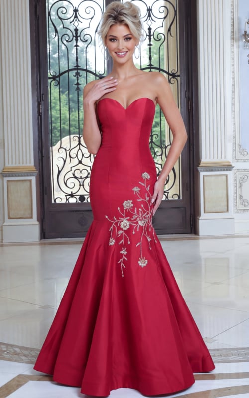 beaded fitted beaded dress 53140