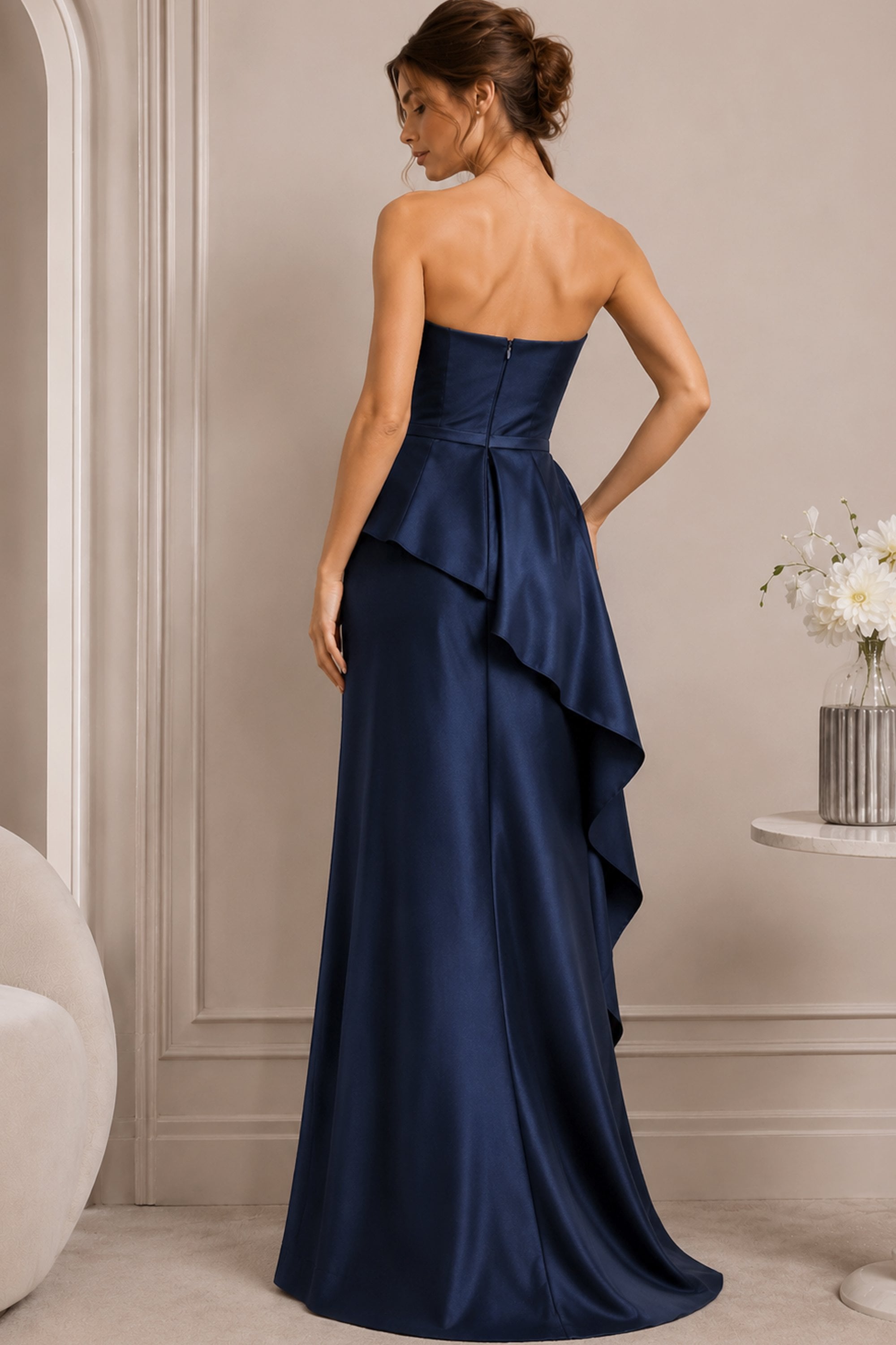 Jovani style 63612 in navy