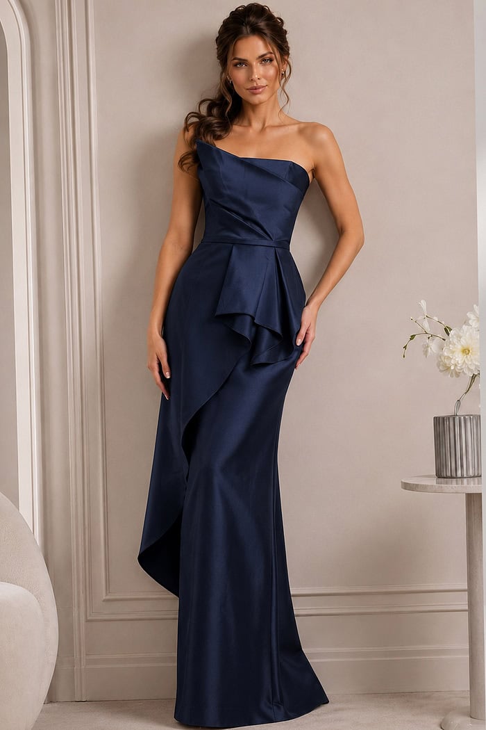 Jovani style 63612 in navy