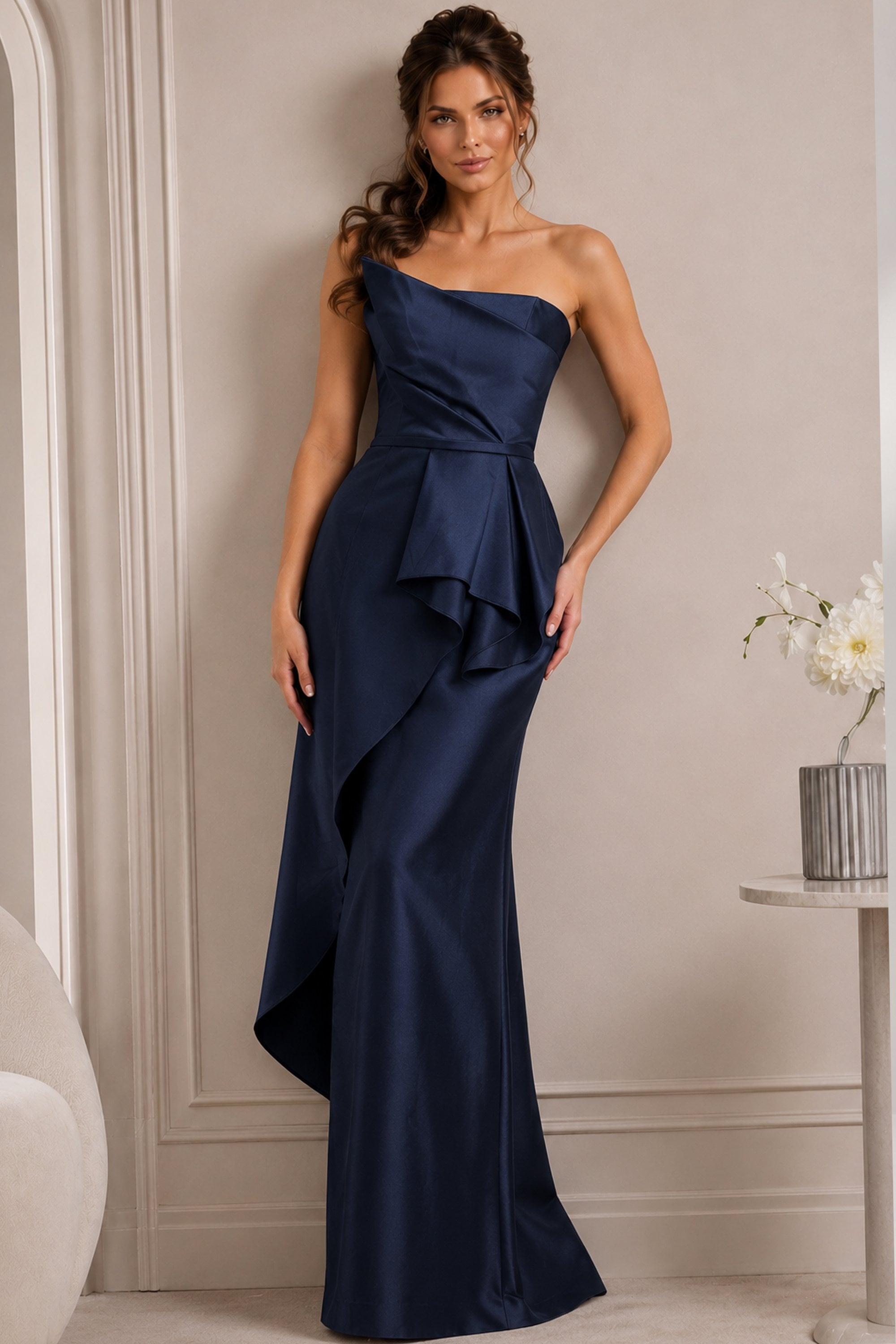 Jovani style 63612 in navy