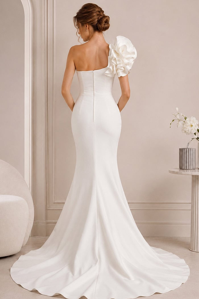 Jovani style 63994A in white