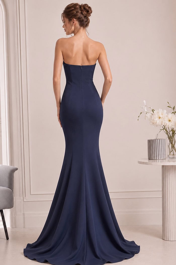 Jovani style 94366 in navy