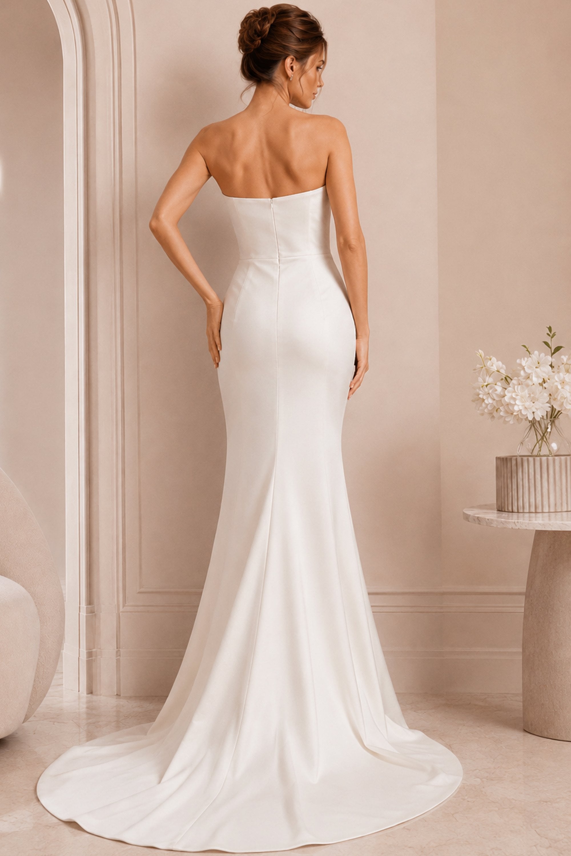 Jovani style 94366 in white