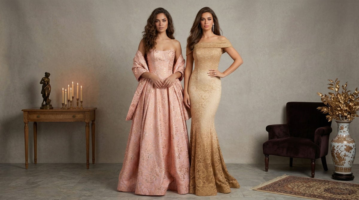 A-Line vs. Mermaid Evening Dresses