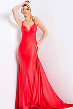 v neck mermaid dress 48291