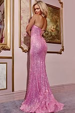 backless beaded dress
