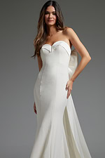 Strapless Sweetheart Neckline Simple Bridal Gown JB05352
