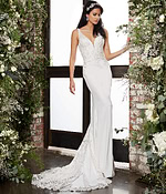 Model displaying Jovani JB06928 with a sophisticated silhouette.