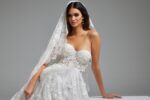 Off White Sheer Corset Bodice Bridal Dress JB07583 | Jovani