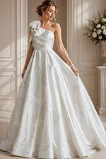 one shoulder a line dress JB39218