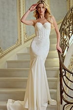 sweetheart neckline mermaid wedding dress JB40013