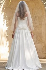 white bridal ball gown JB40784