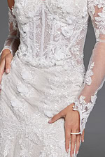 lace long sleeve dress JB42486