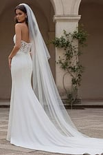 corset bodice lace mermaid dress JB43816