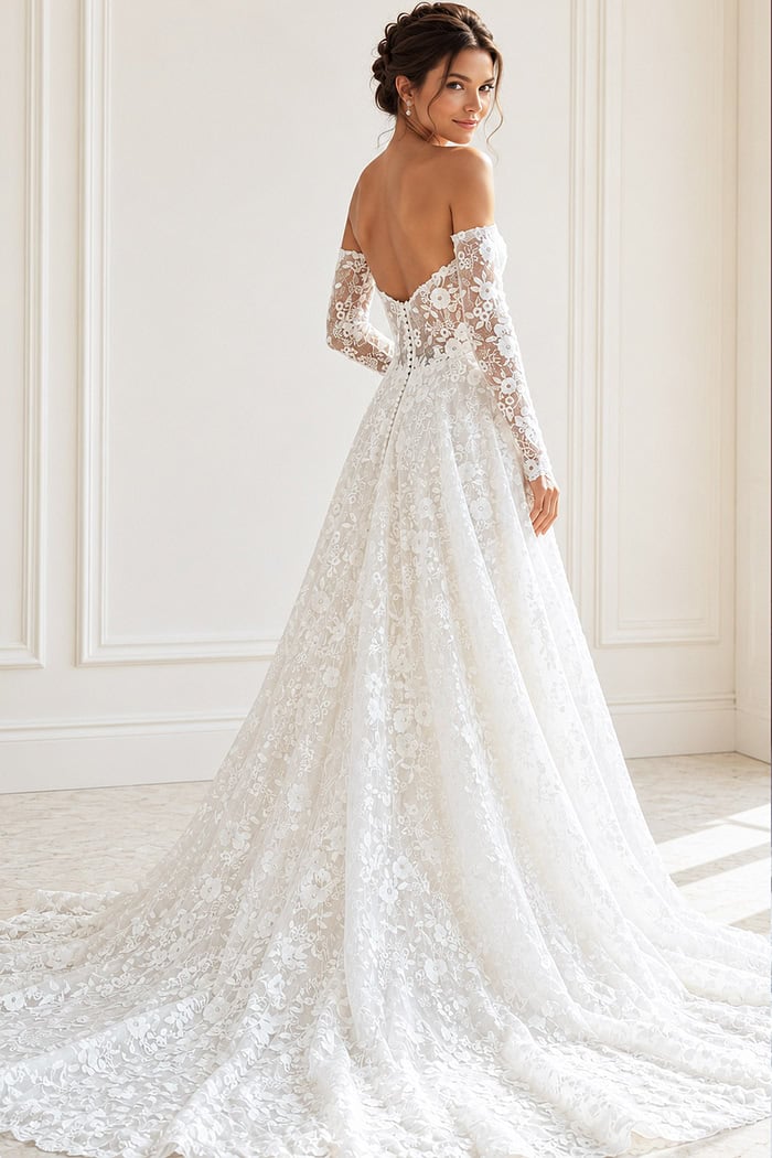 off the shoulder sweetheart wedding dress Beloved Bridal BL371 Stevie sz 16 A Line Corset Neckline Lace Wedding Gown honored techniques to bring your bridal vision to life Off-Shoulder Sweetheart Corset Top Lace