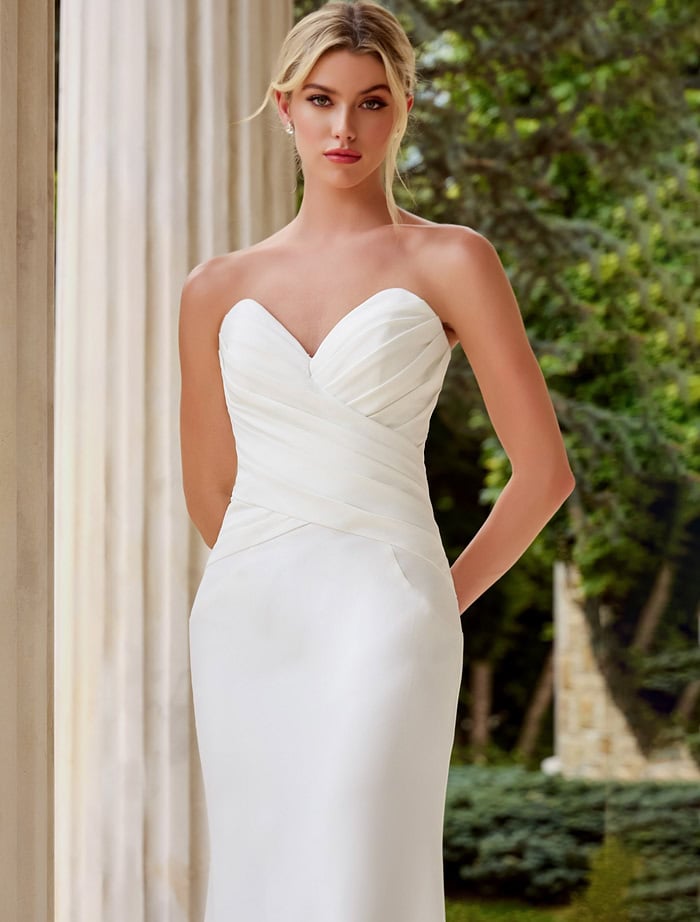 v neckline fitted dress JB45112