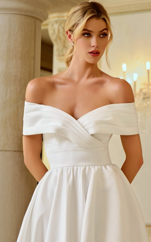 White One Shoulder Fringe Mini Dress with Cutout 40187, view 4