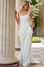 white long wedding dress JB45620