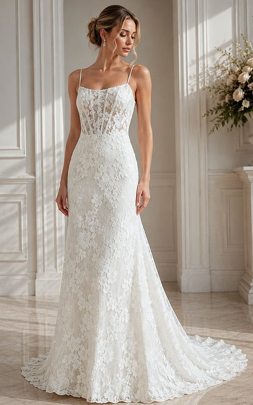 elegant lace dresses for women New Elegant And High End Long Sleeve Elegant Wedding Guests Dresses Casual Lace Dresses Women Women's Casual Dress White S