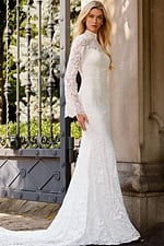 lace white dress JB45767