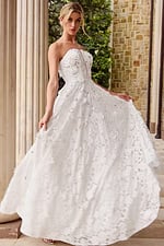 strapless a line wedding dress JB45912