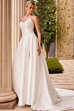 strapless sweetheart neckline wedding dress JB46880