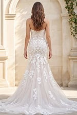 mermaid floral lace dress JB99063