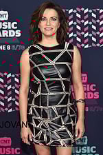 Model wearing Martina Mcbride Wears Jovani to the 2016 CMT Music Awards