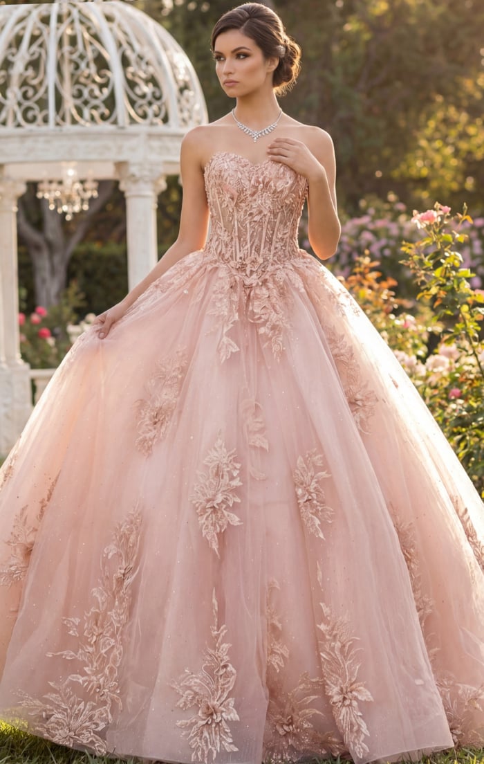 Elegant Off Shoulder Ball Gown with Lace and Tulle Q45684