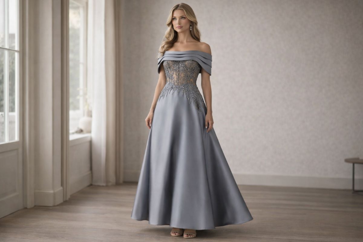 evening gown fabric by season