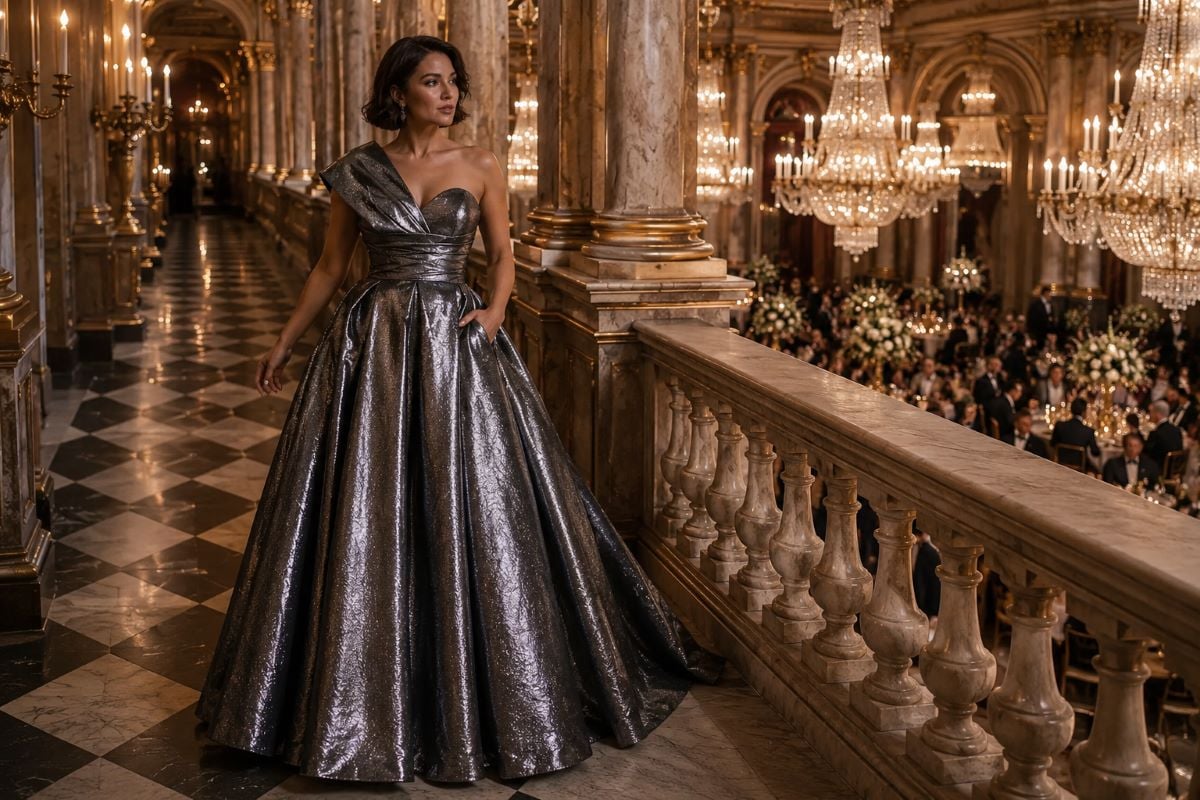 Formal sweetheart mother of bride gown