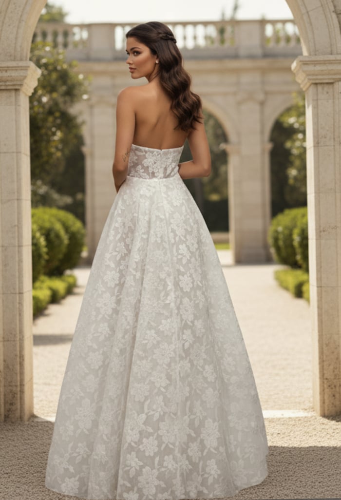 corset bodice a line dress jb45911