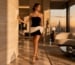 Modern black velvet cocktail dress luxury