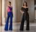 Modern vs contemporary jumpsuits comparison full body editorial