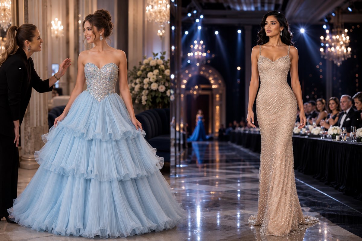 Teen and Miss judging presentation comparison